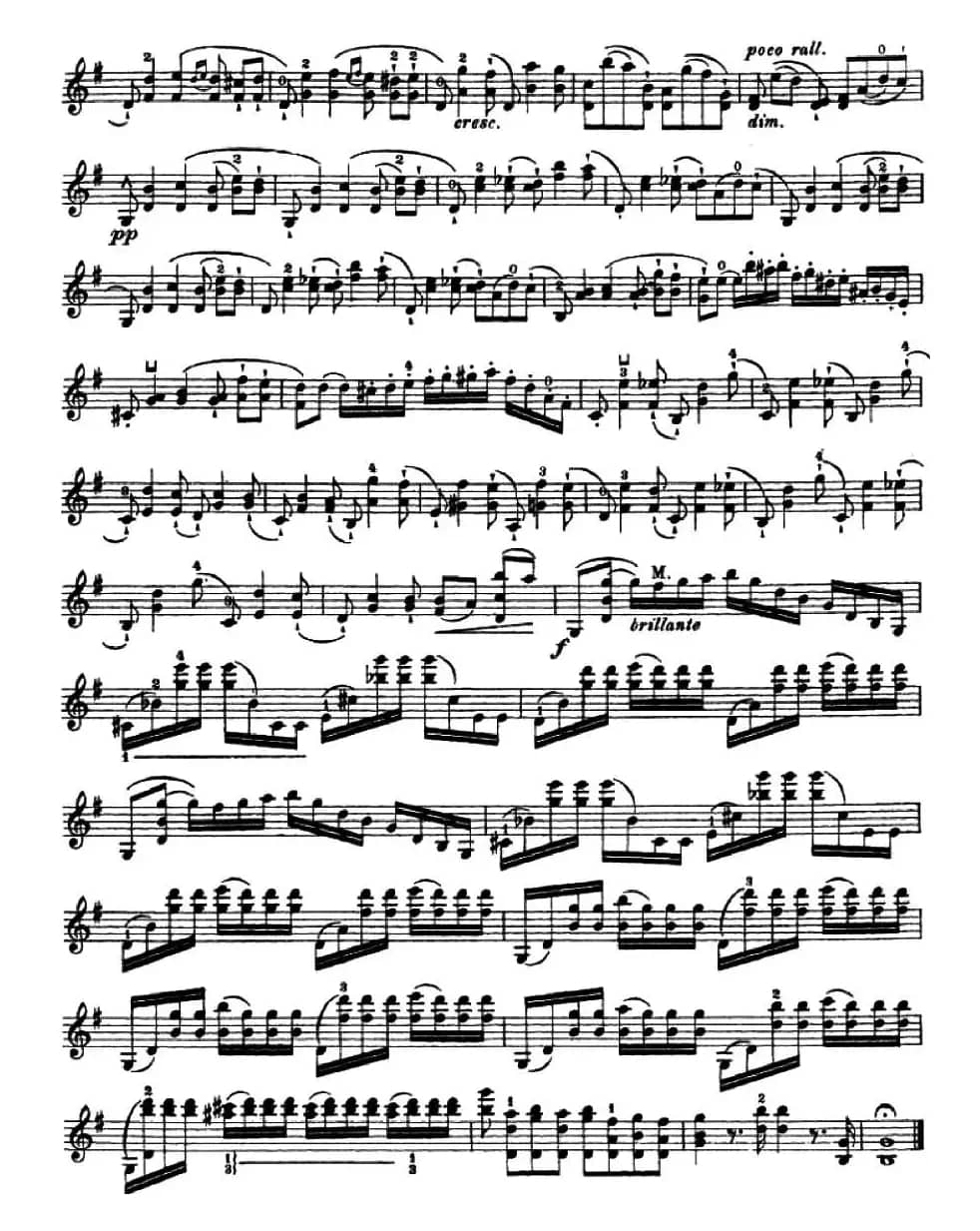 让·德尔菲·阿拉尔-12首小提琴隨想练习曲之22