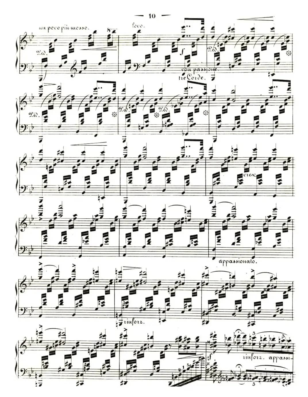 李斯特音乐会练习曲 S144（1 悲歌 降A大调 S144 Il）