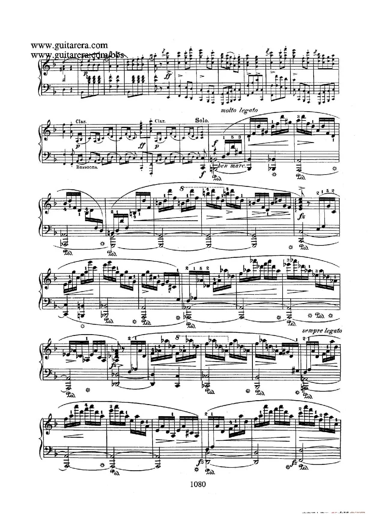 Krakowiak Grand Rondo de Concert Op.14 （克拉科维克音乐会用大回旋曲·钢琴独奏版）