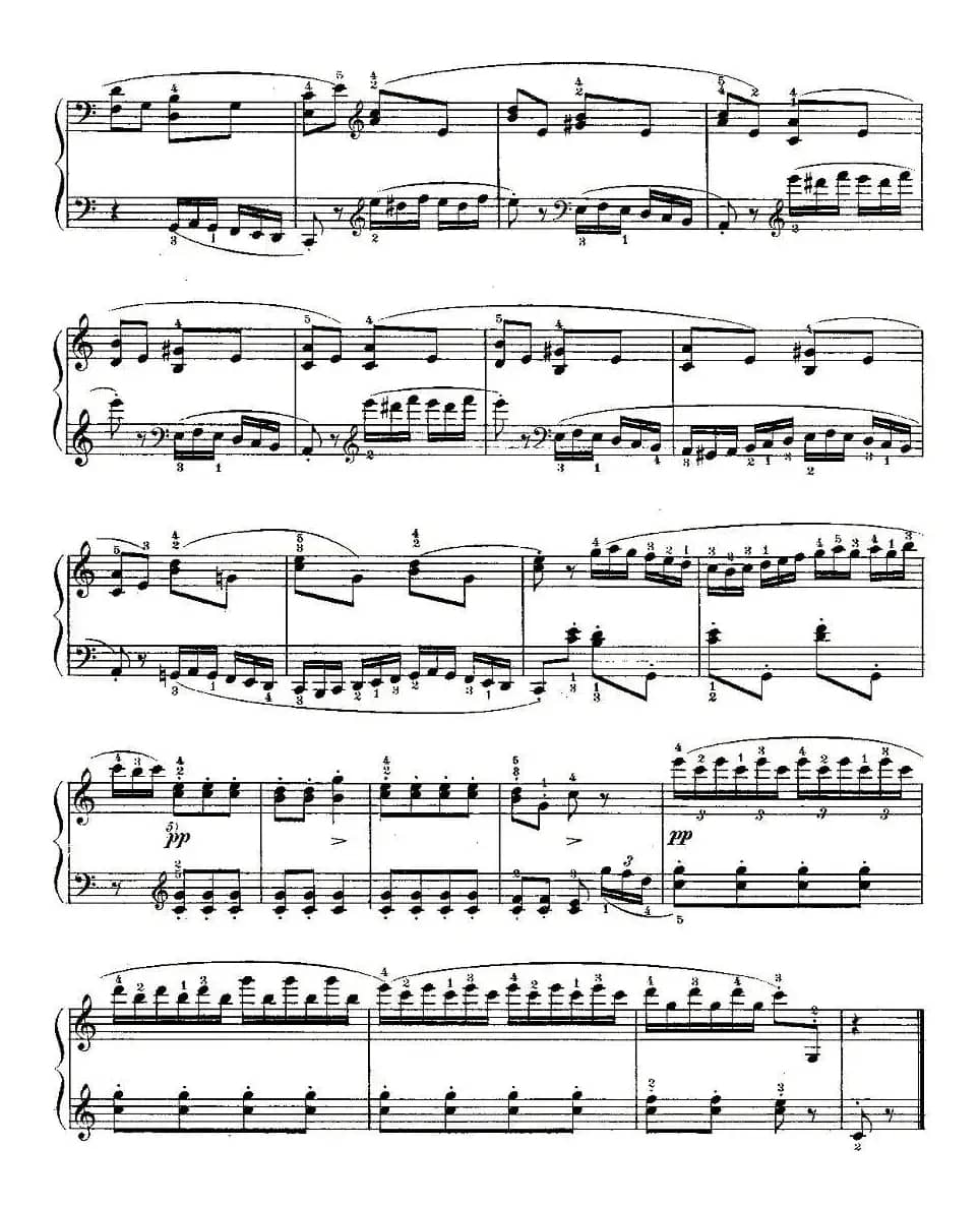 贝多芬钢琴小品Op.119 之二