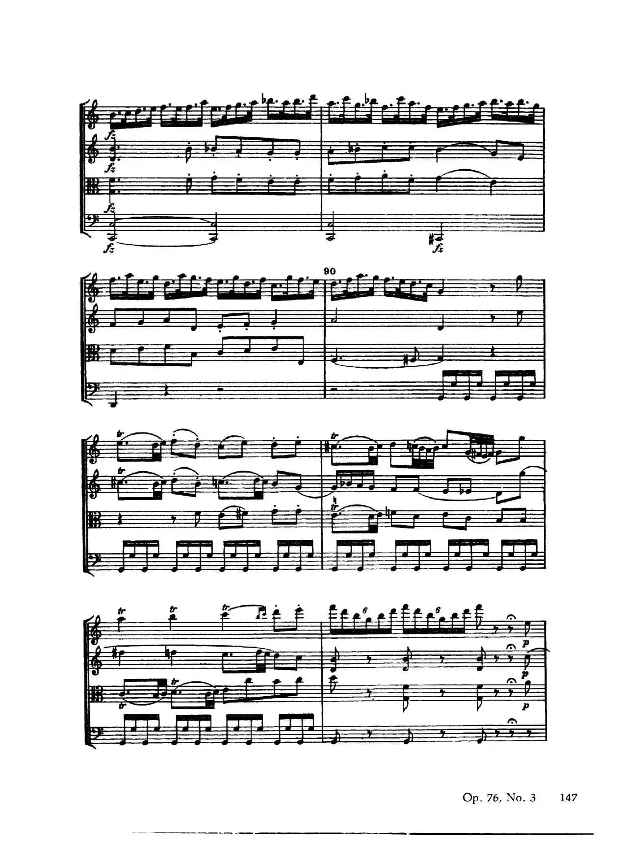 Emperor（皇帝）（弦乐四重奏总谱）