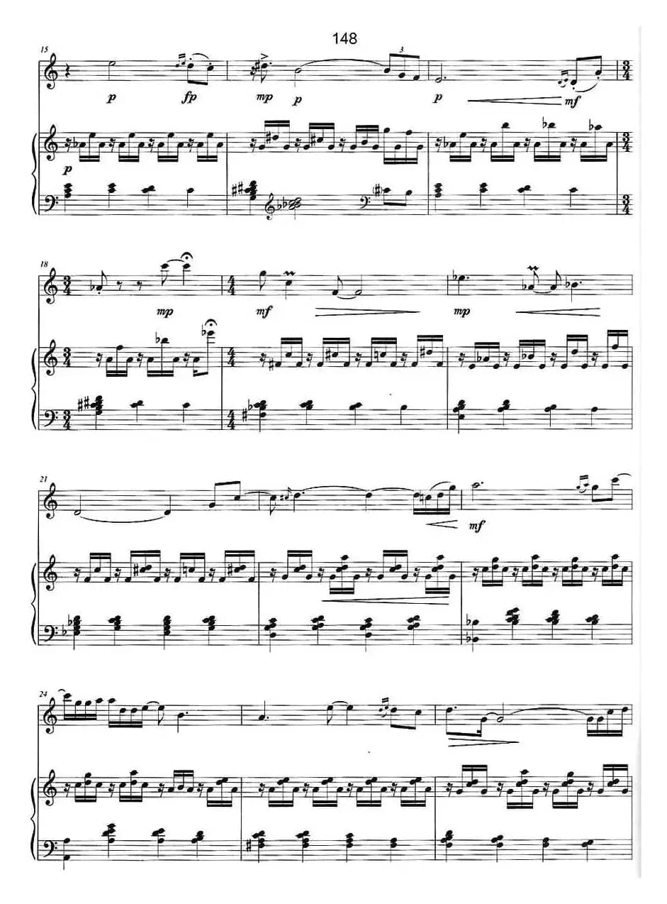 云梦彼端（二胡+钢琴伴奏）