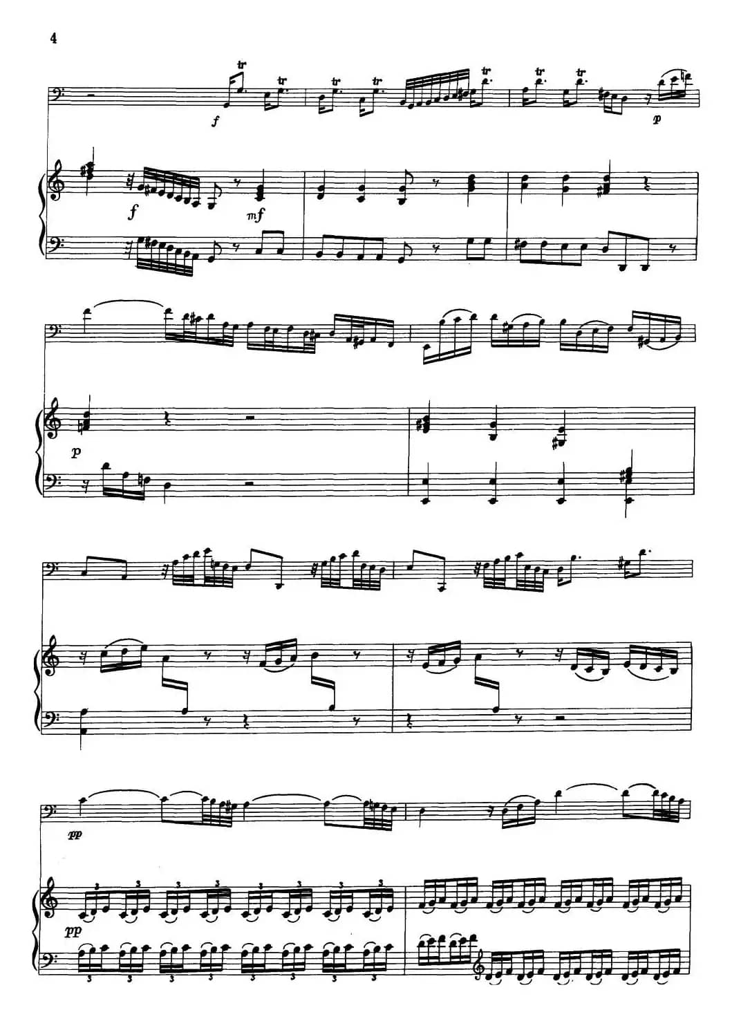 C大调协奏曲（大管+钢琴伴奏）