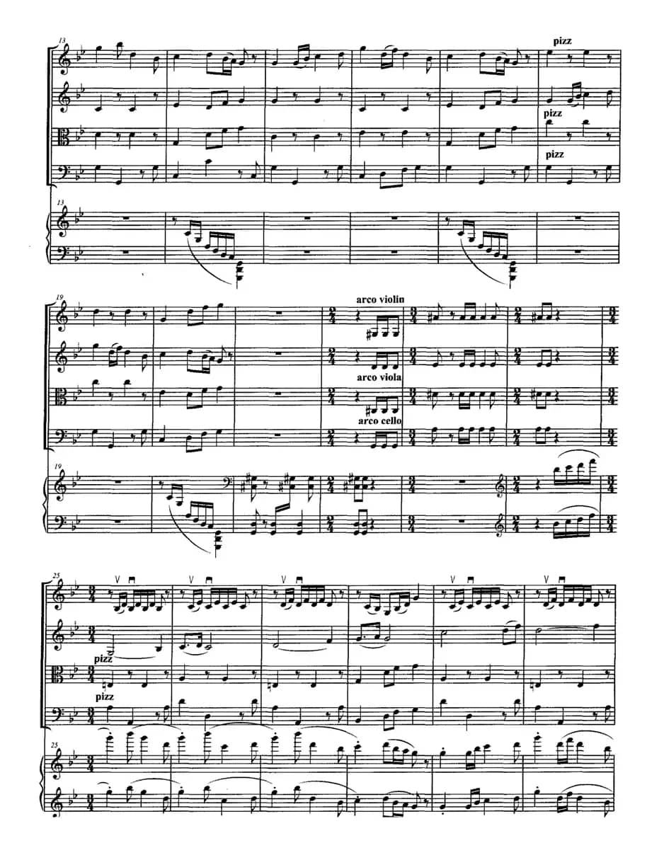 小兴安岭的鄂伦春人（弦乐四重奏+钢琴）