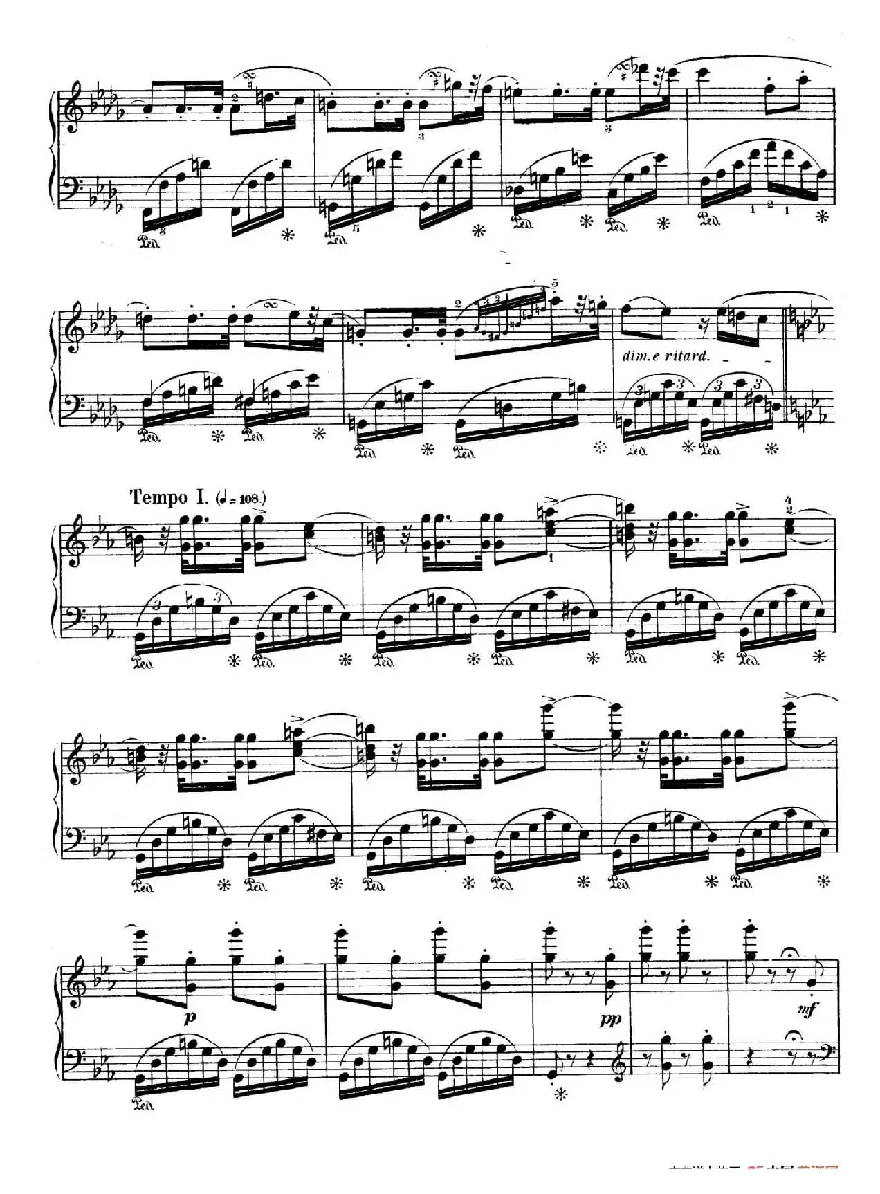 Rondo in c Minor Op.1（c小调回旋曲）