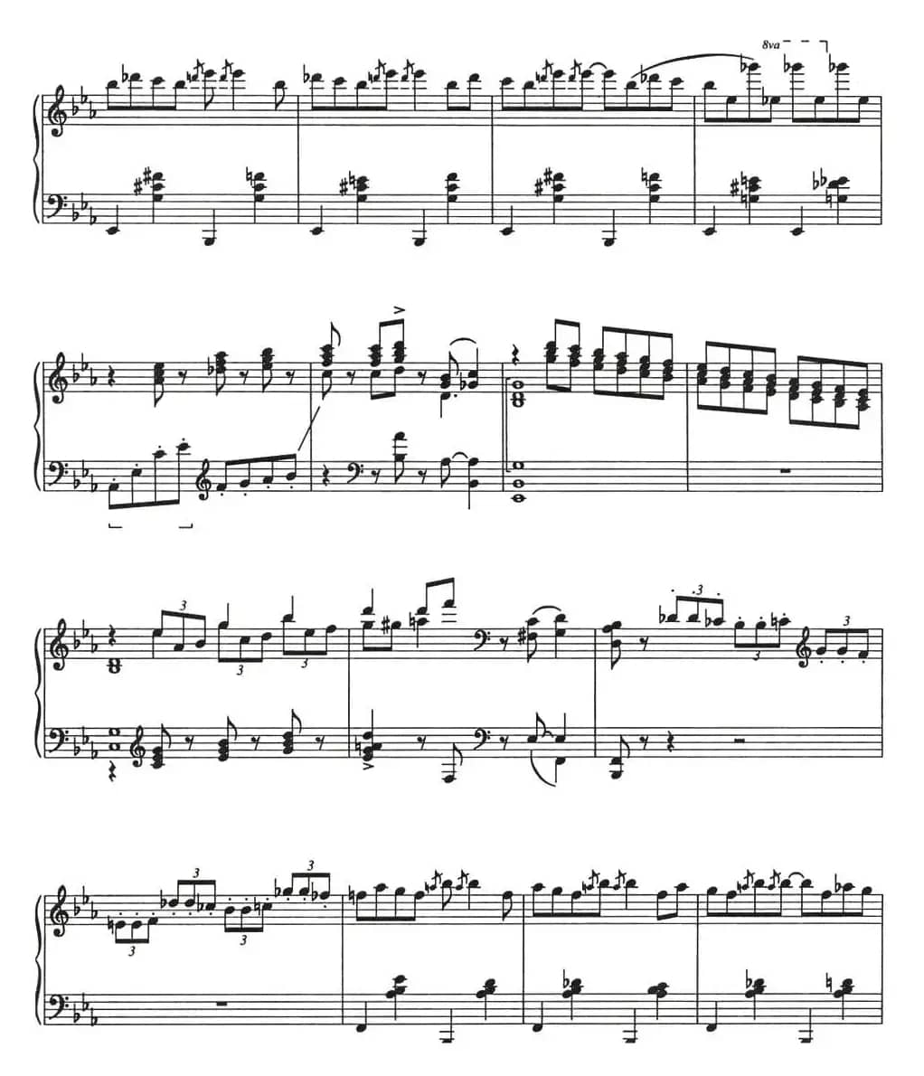 Etude 7.Fascinatin' Rythm（乔治·格什温练习曲·7、迷人的节奏）