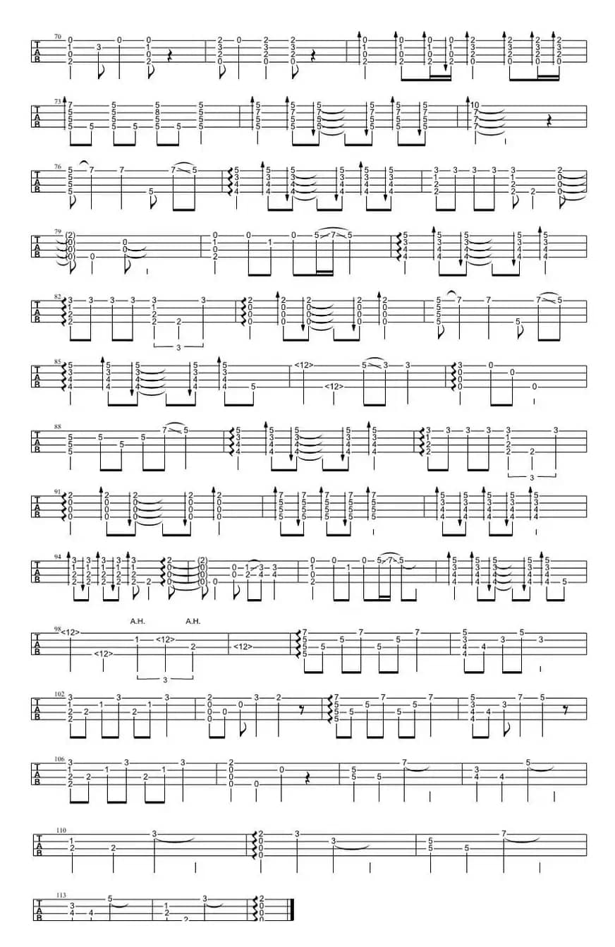 Loving You（尤克里里指弹谱）