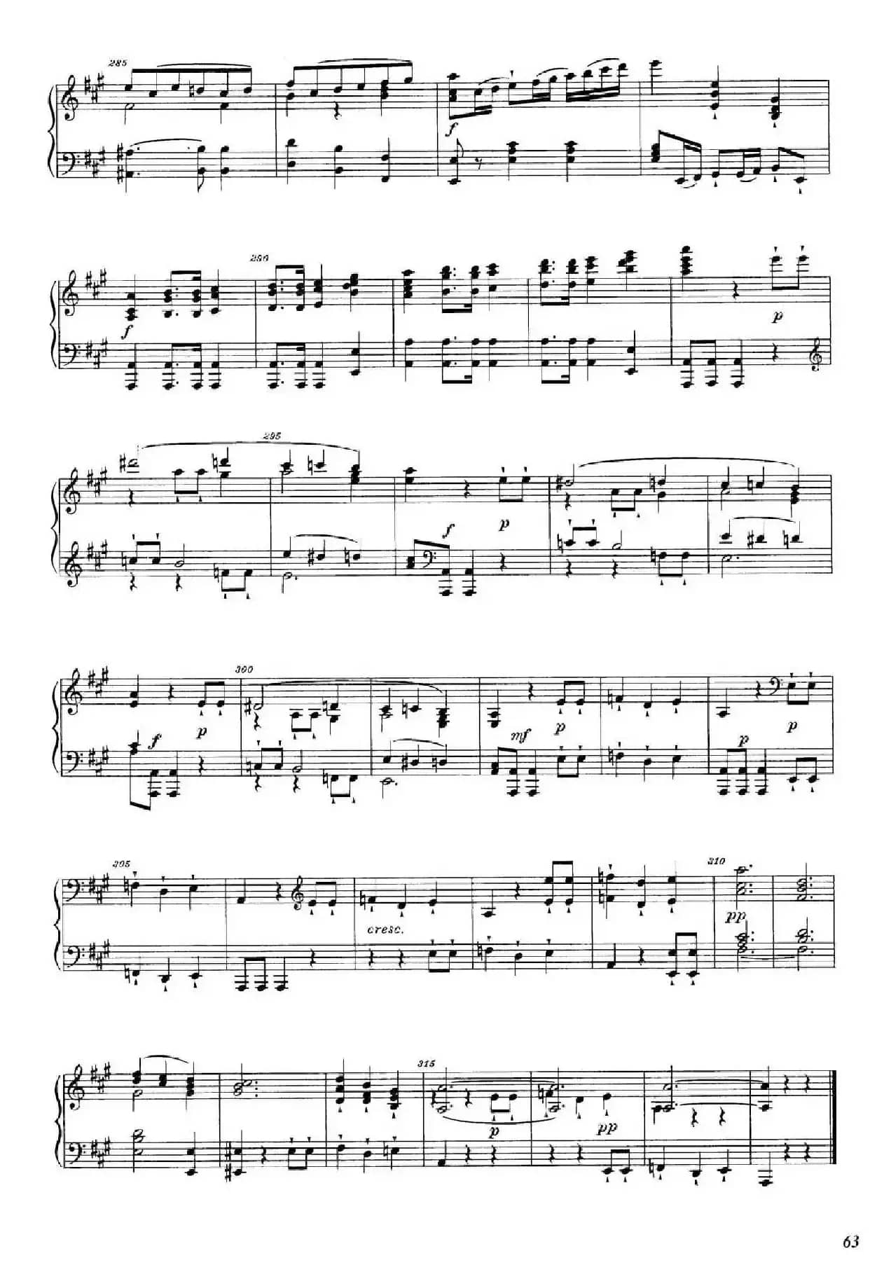 A大调钢琴大奏鸣曲（Grobe Sonate in A Major WWV 26）