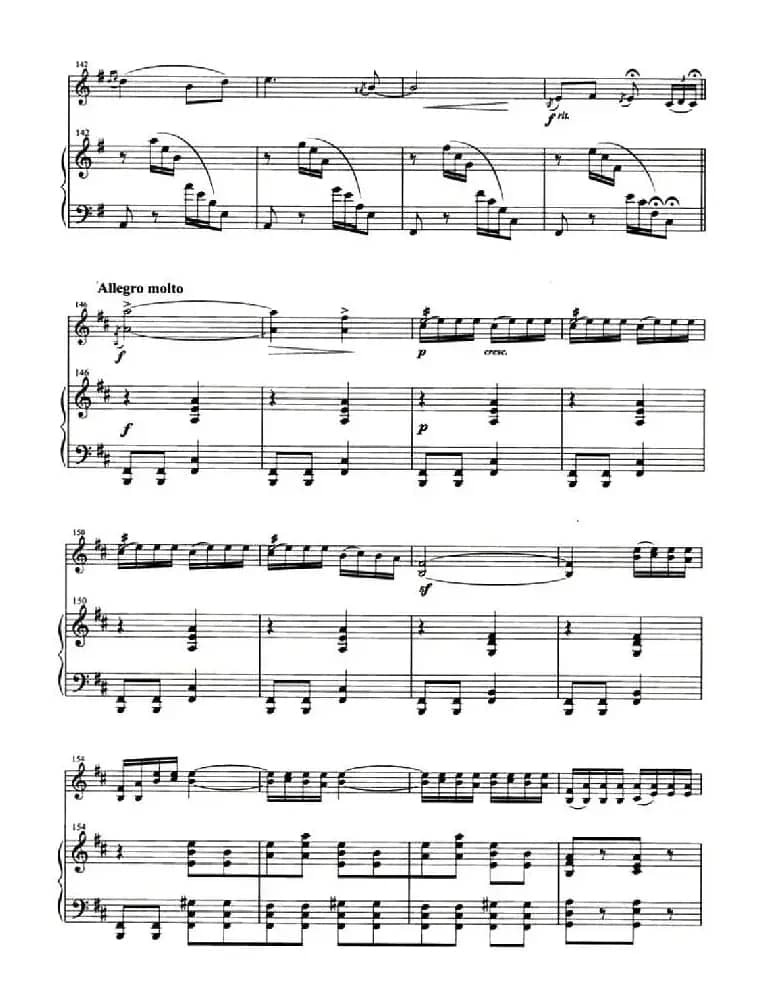 秋收舞曲（小提琴+钢琴伴奏）