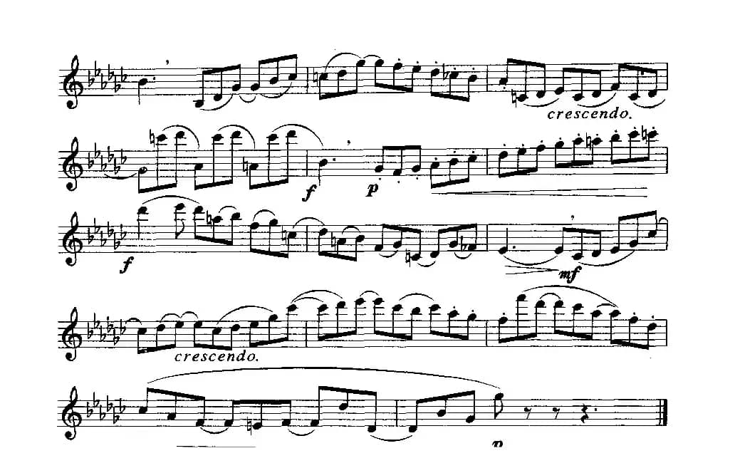 练习曲第三首（费尔令练习曲集第50课）