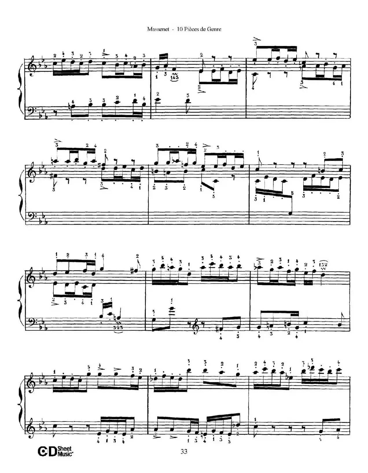 Dix Pièces de Genre Op.10(10首个性小品·Ⅸ)