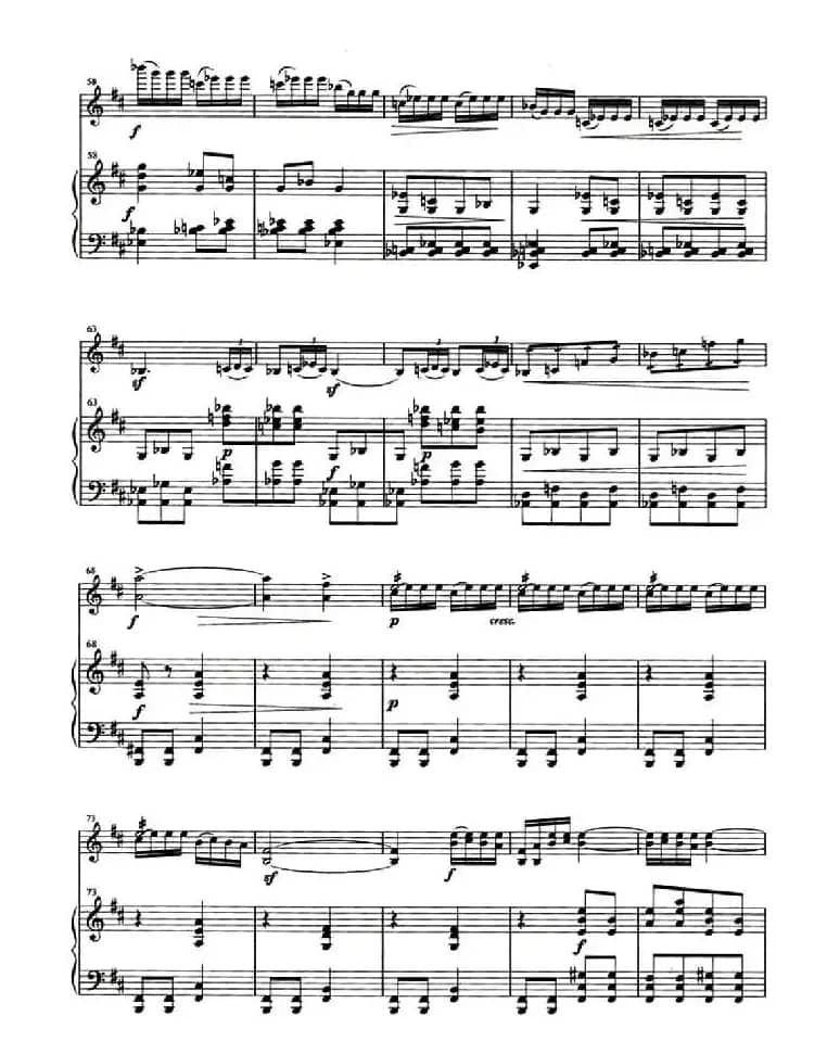 秋收舞曲（小提琴+钢琴伴奏）