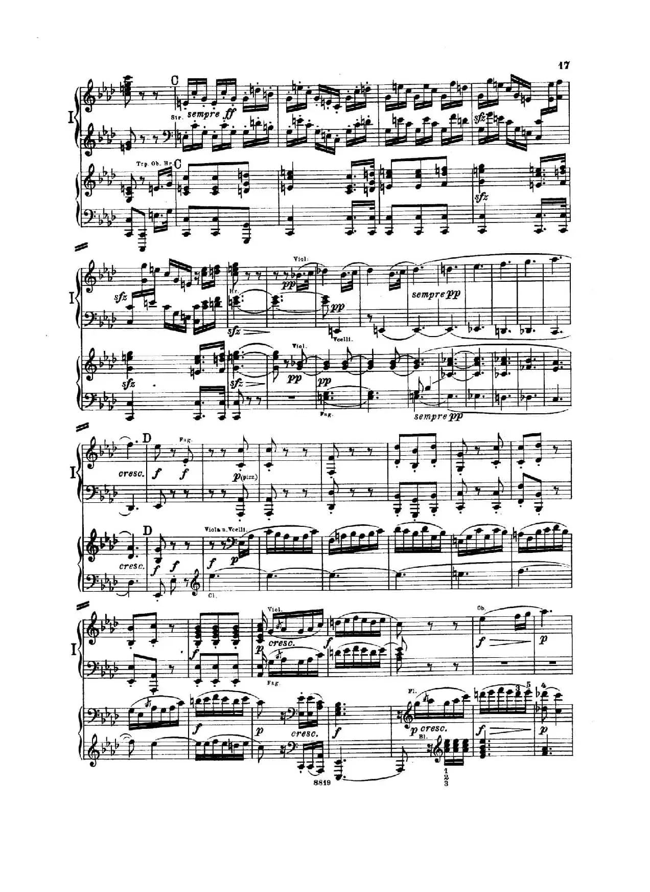 Symphony No.5 in c Minor Op.67（双钢琴版第1——2乐章）