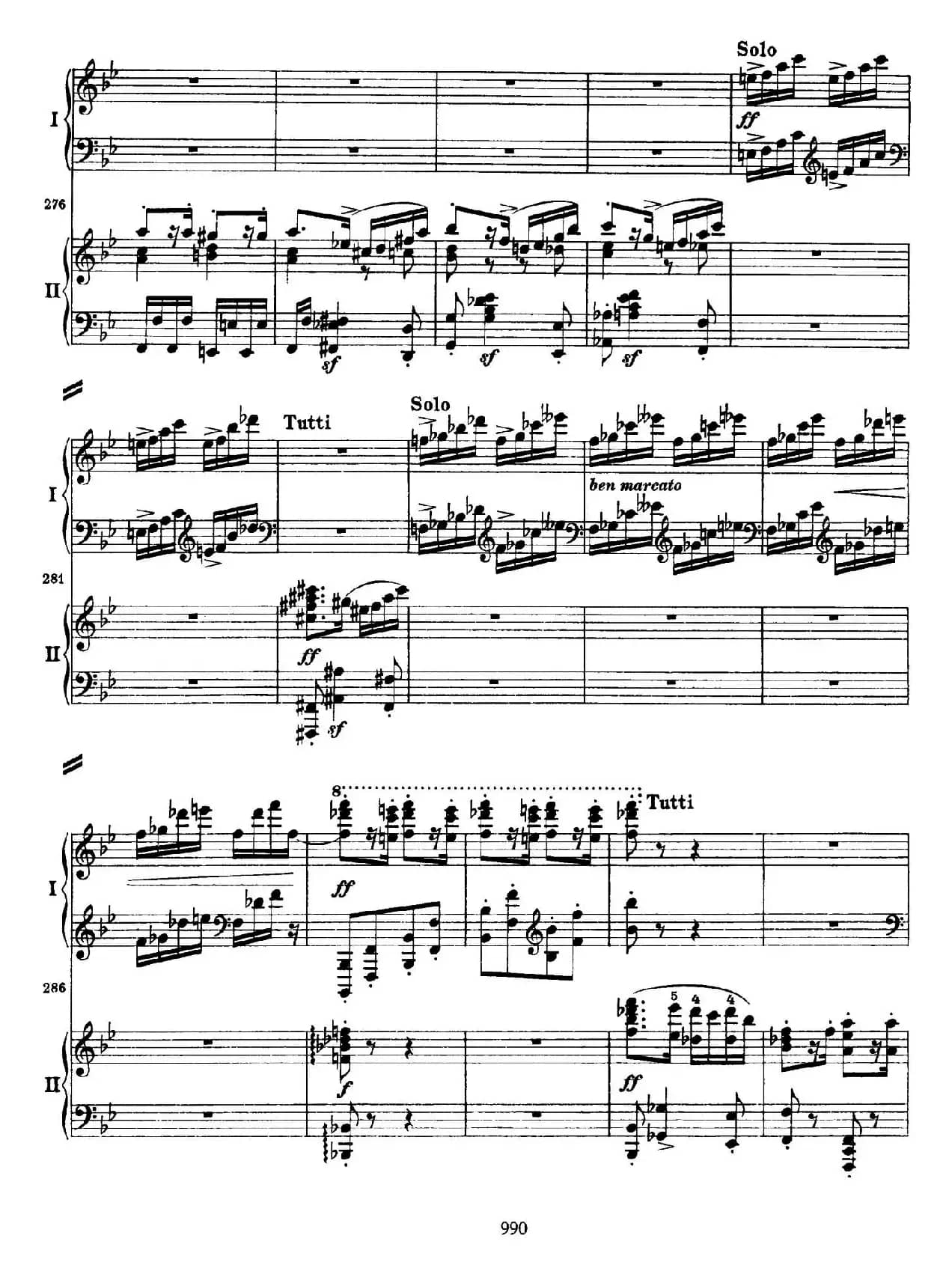 降B大调第二钢琴协奏曲（P91——104）