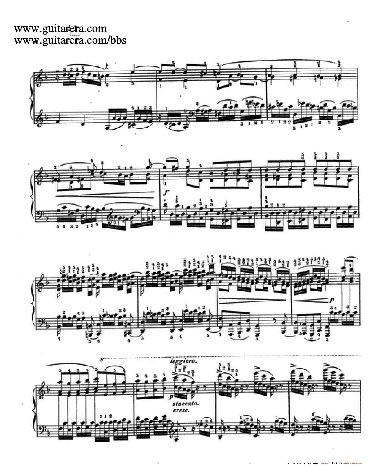 d小调托卡塔与赋格（BWV 565·陶西格改编钢琴独奏版）