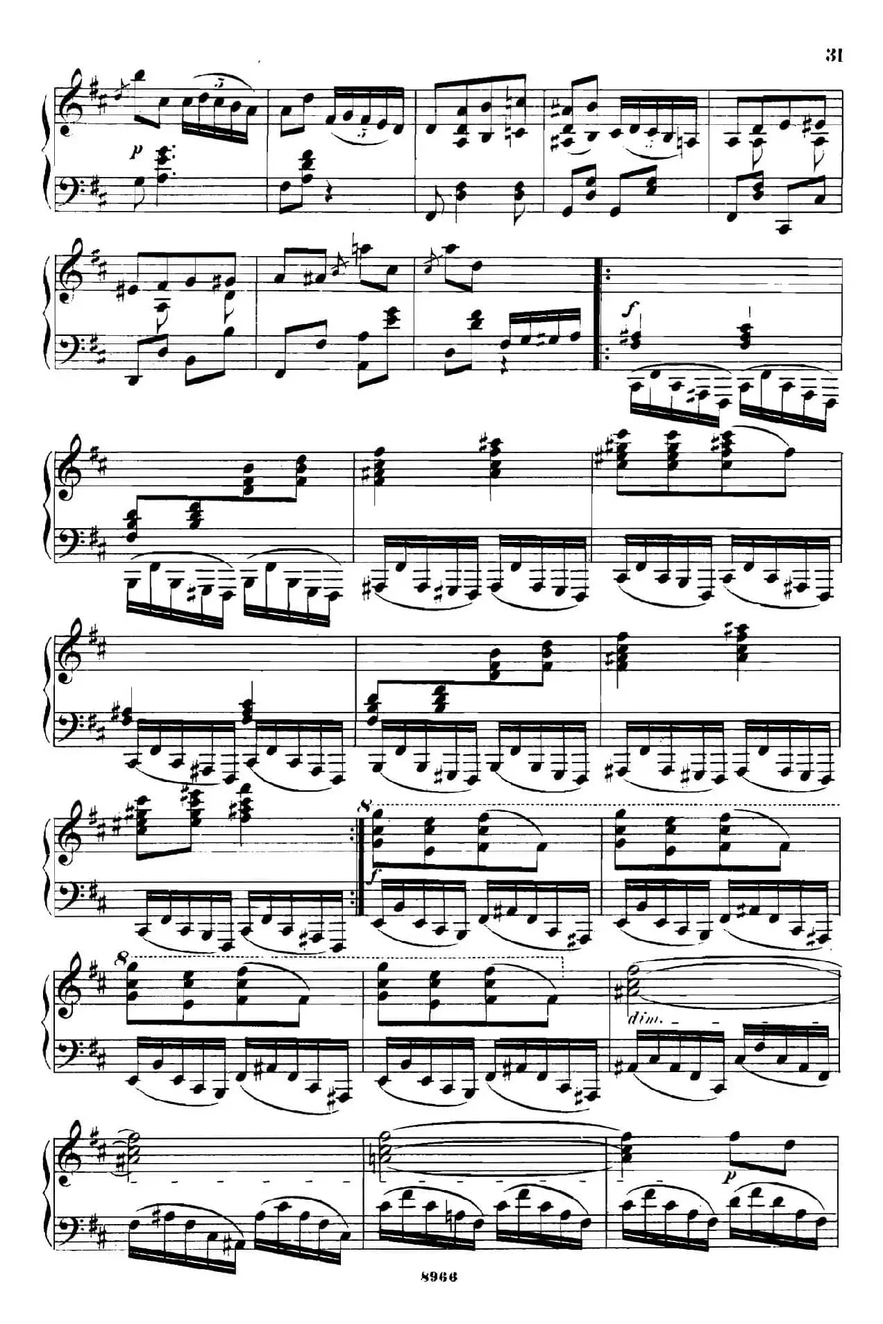 舞会 Le Bal Op.14（No.3）