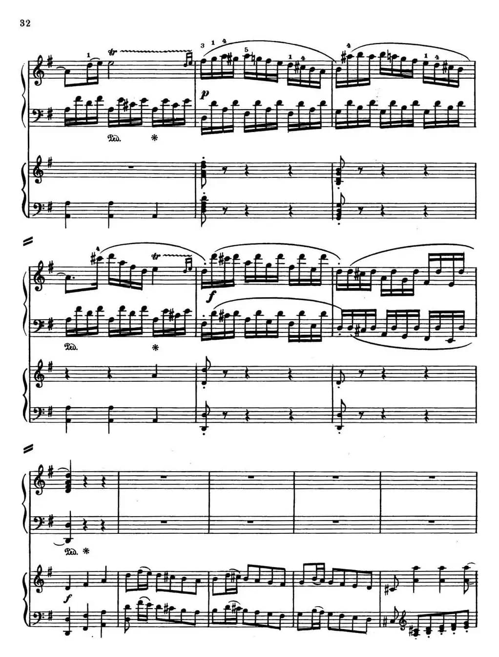 二十八部钢琴协奏曲 No.4