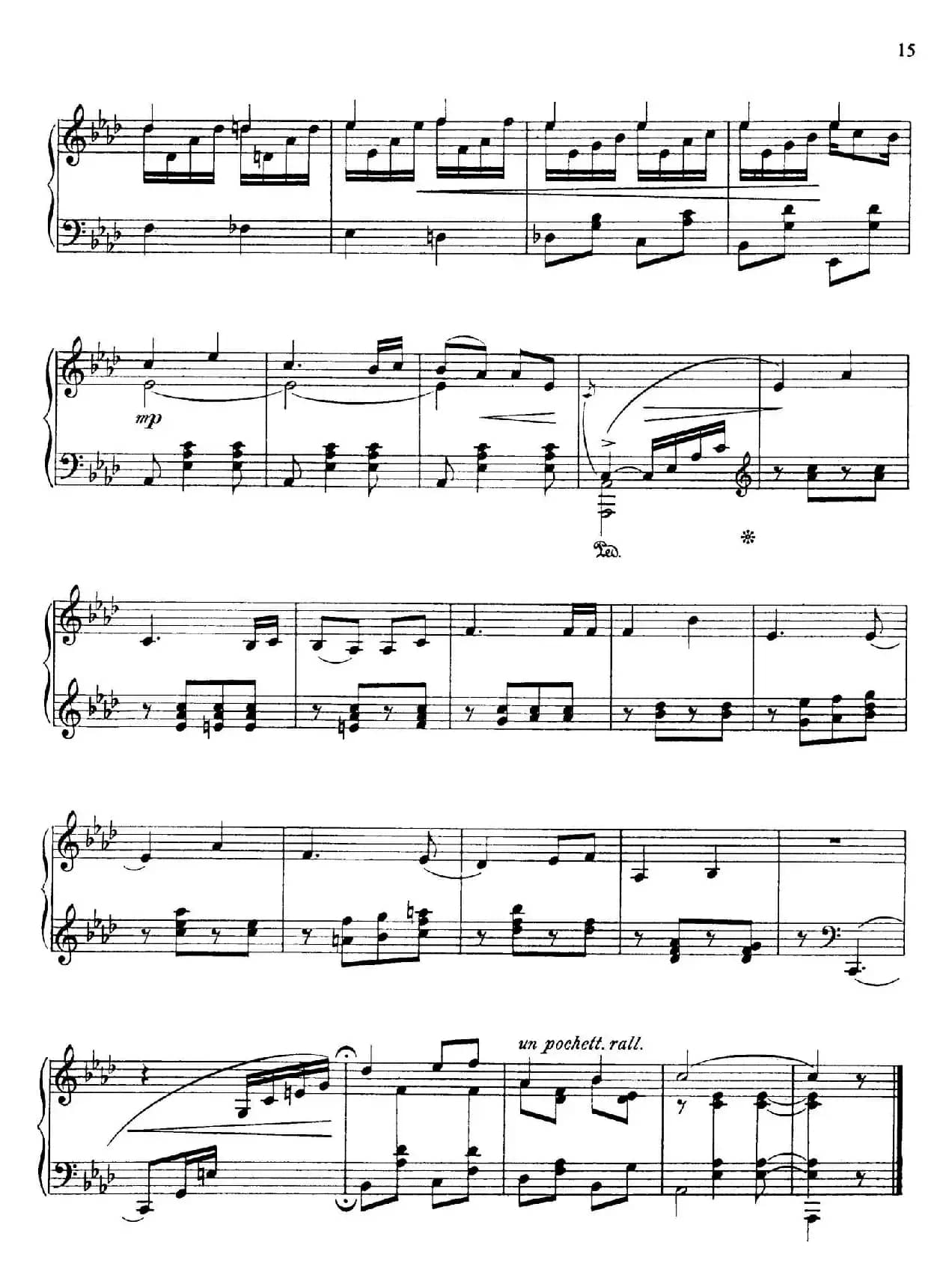 The Flowers（花之组曲）（Op.85.Nr.4）