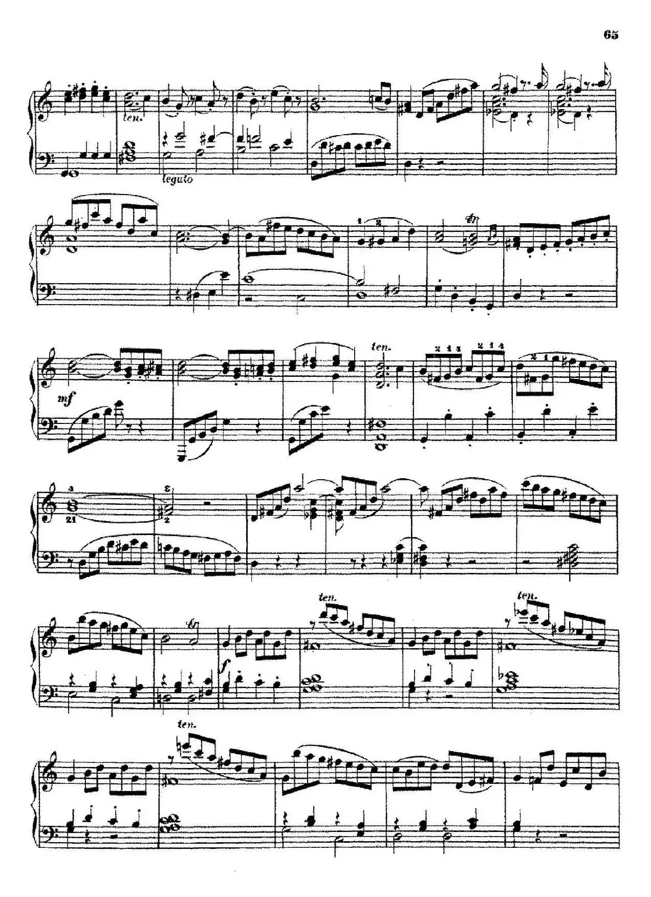 Piano Sonata No.4 in C Major Op.38(C大调第四钢琴奏鸣曲)
