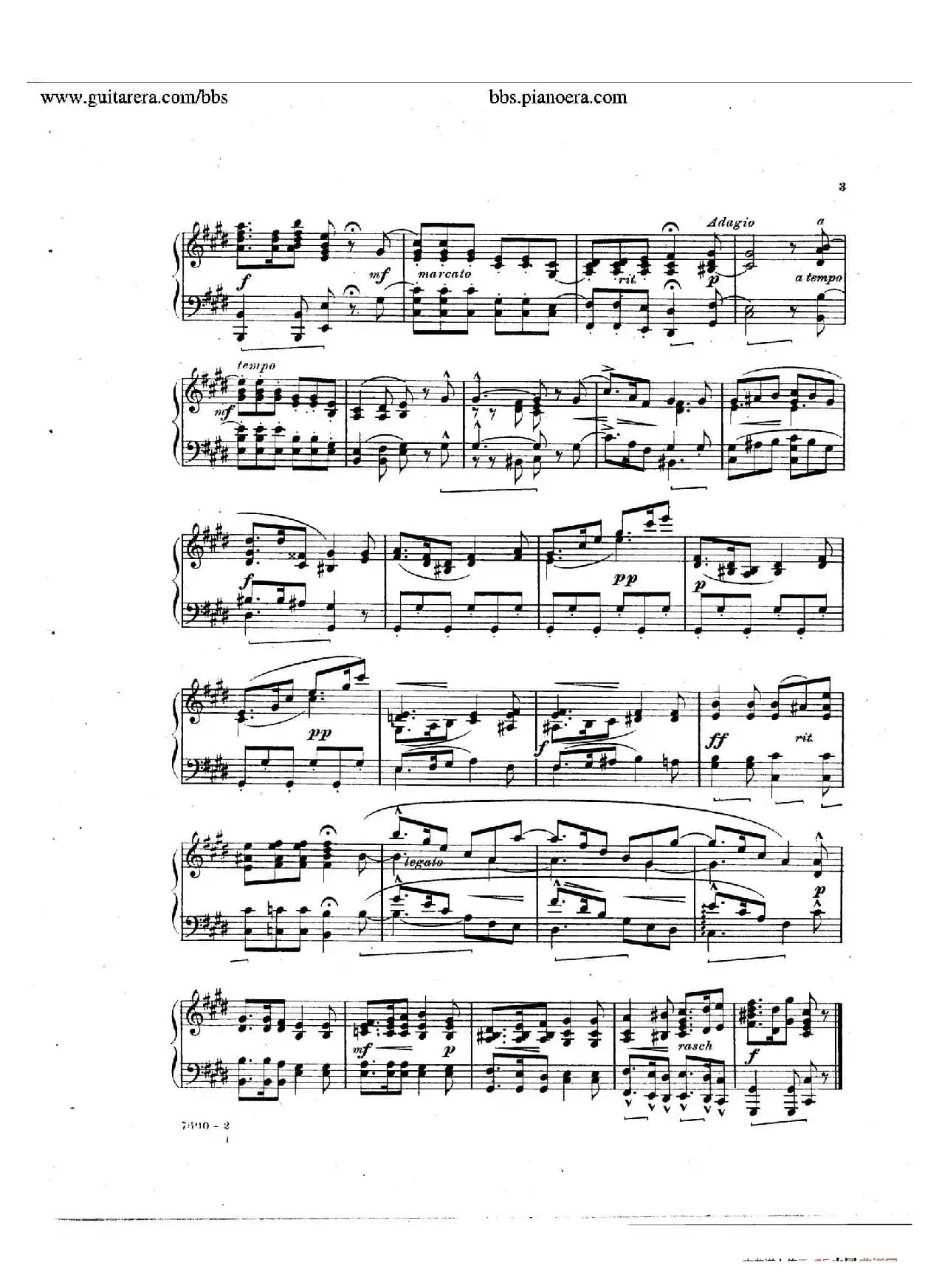 Humoreske in c-sharp Minor Op.59(升c小调幽默曲)