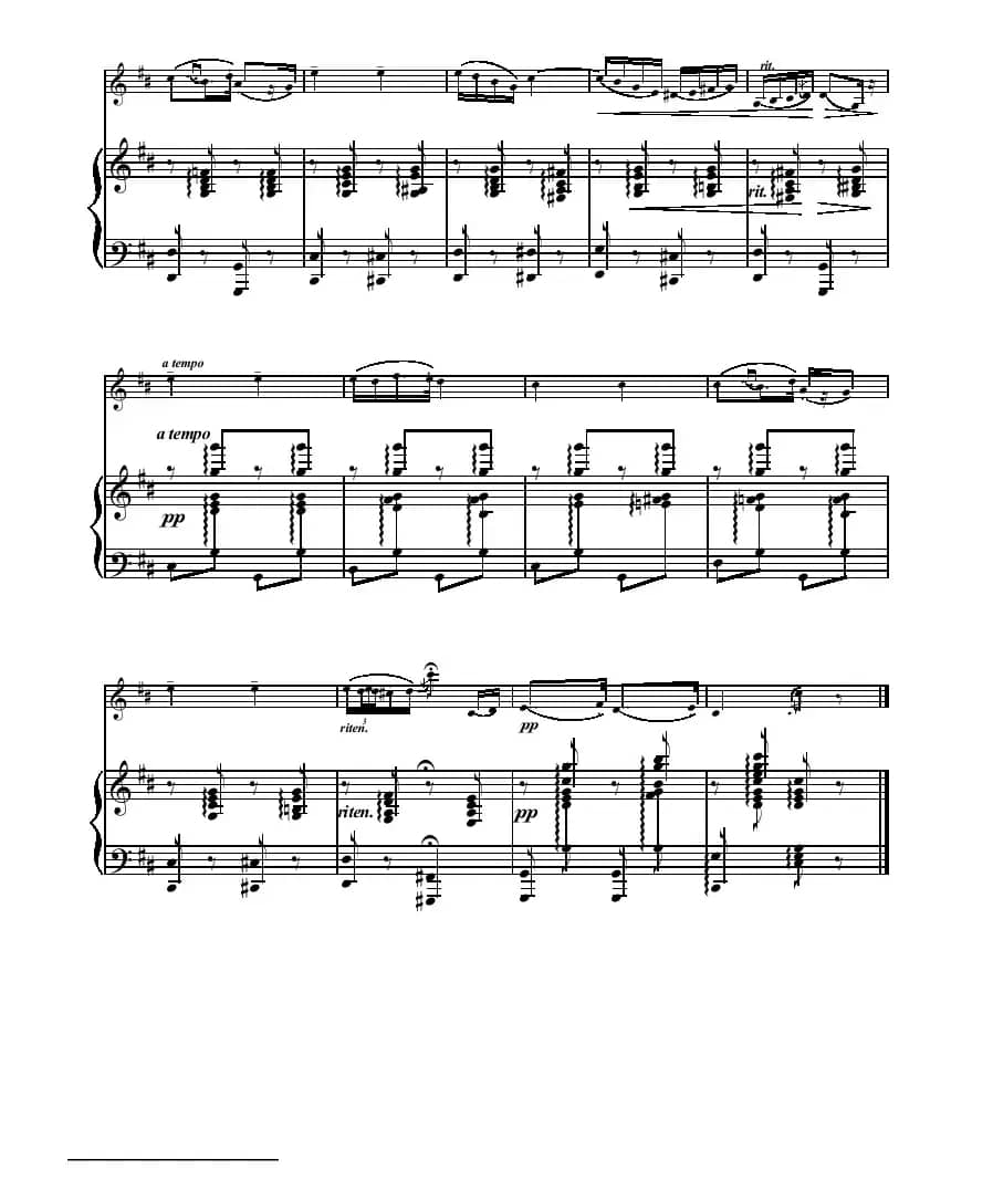 小夜曲（小提琴+钢琴伴奏、莫什科夫斯基作曲版）