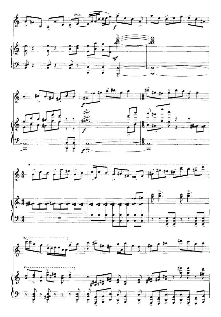 舞！舞！！（小提琴+钢琴伴奏）