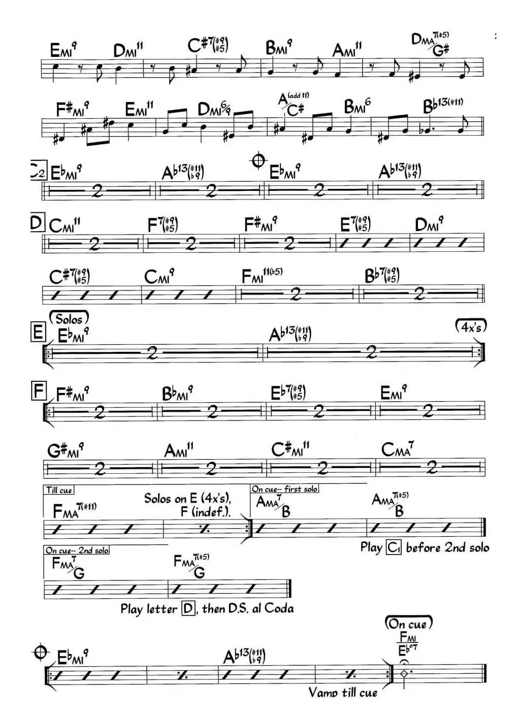 The Necessary Blonde(Bass)（爵士钢琴曲）