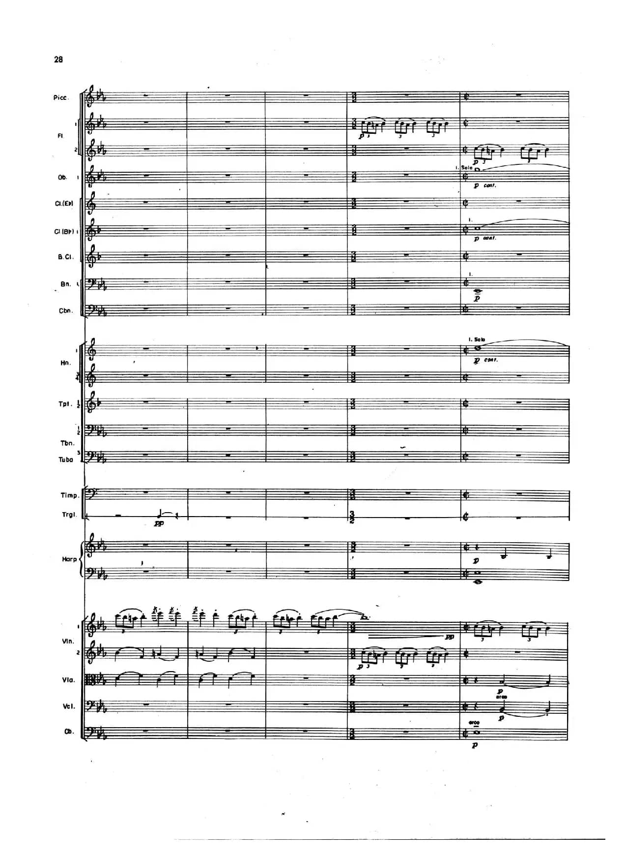 OVERTURE TO CANDIDE（《坎迪德》序曲）（交响乐总谱）