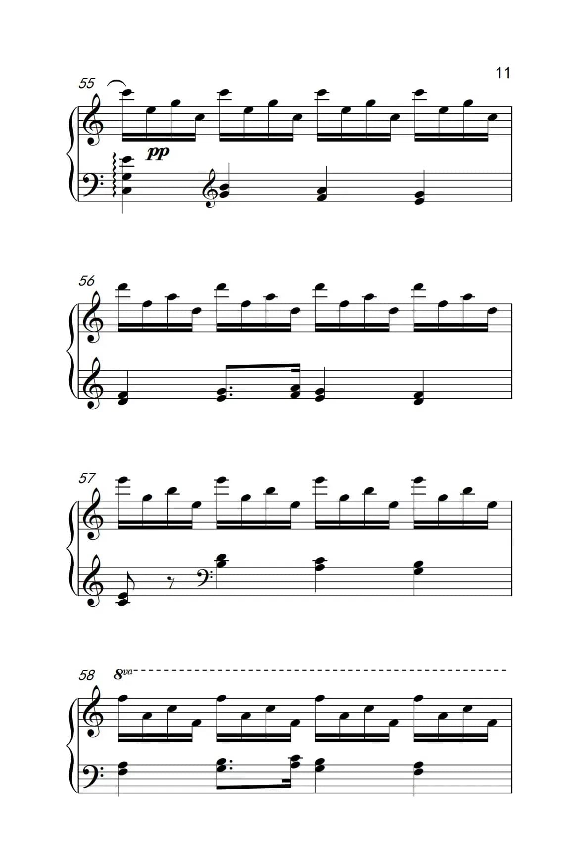 第九级1.前奏曲 Op.12 No.7（中央音乐学院 钢琴（业余）考级教程 7-9级）