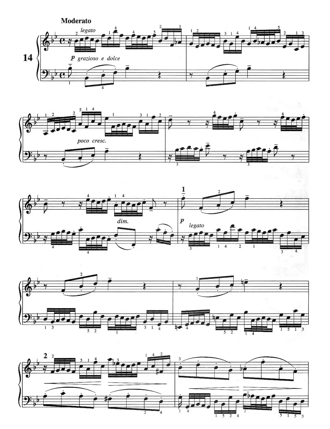 二部创意曲 No.14（人音2000.10首版）