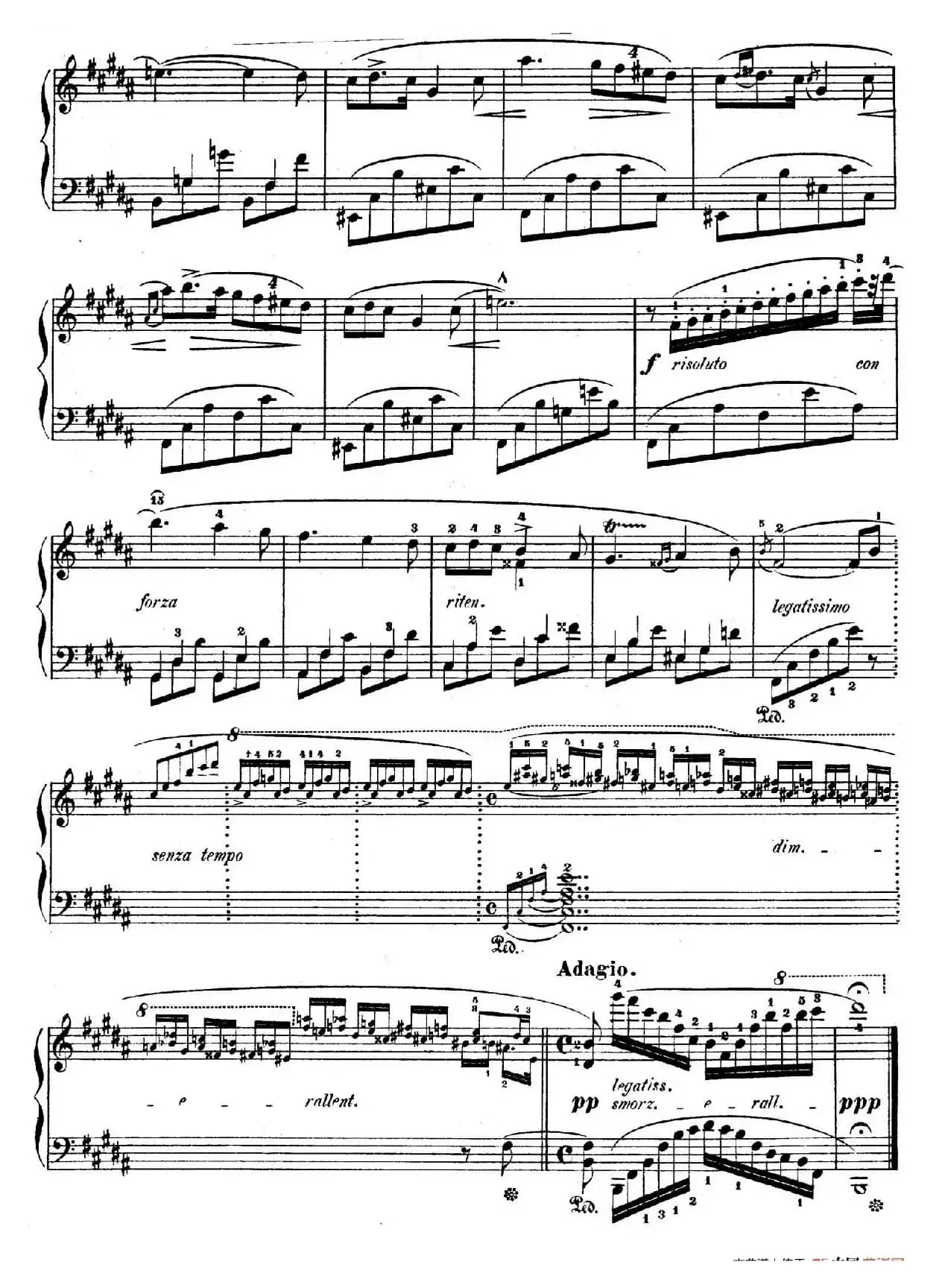 3 Nocturnes Op.9(3首夜曲·3)