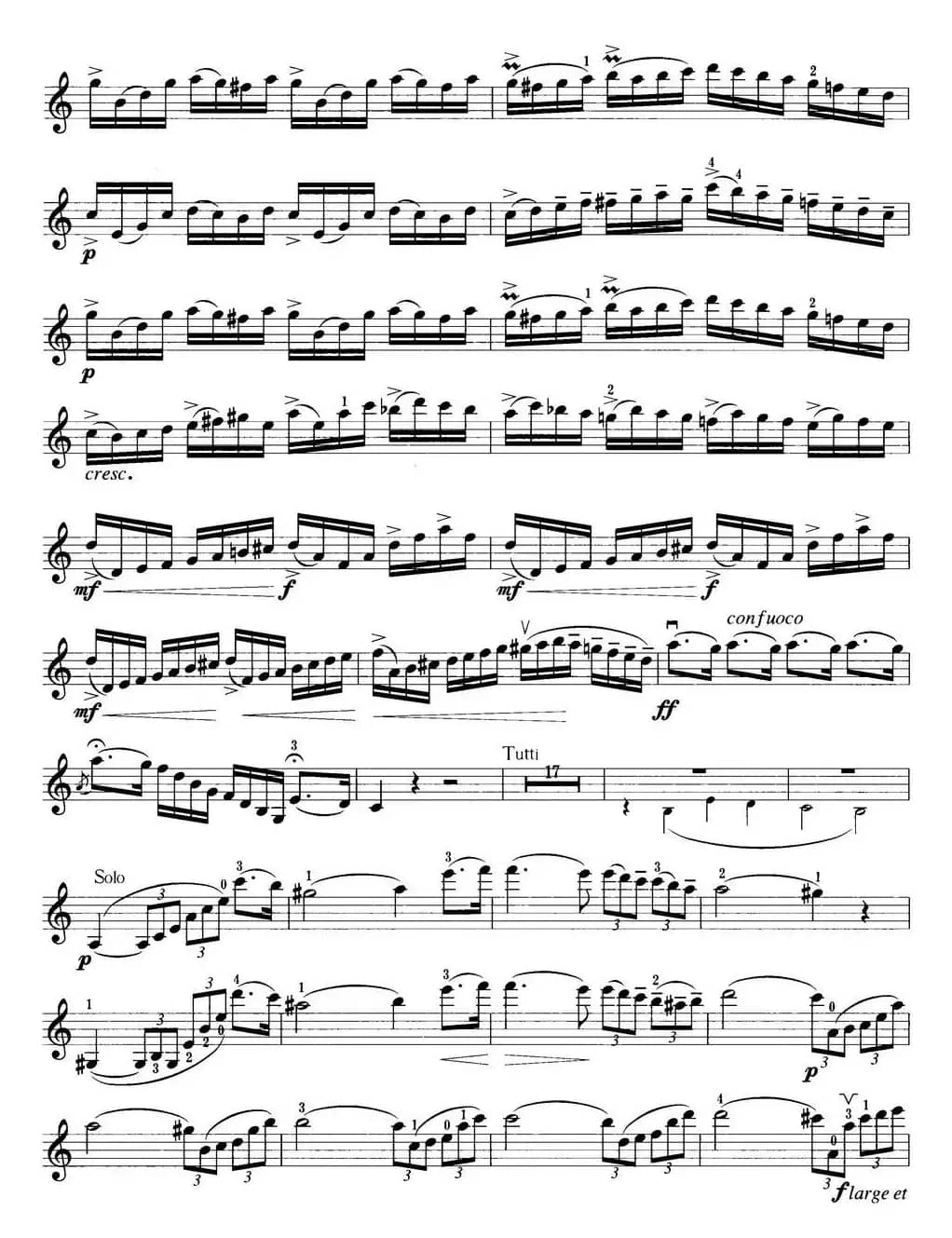 小提琴考级第五级：外国乐曲（6首）