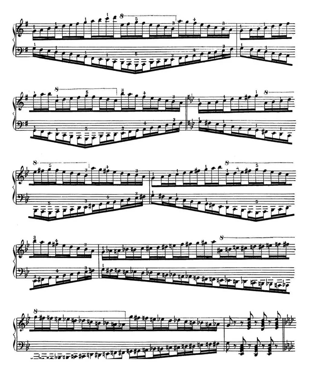 Technical Exercises S.146（李斯特钢琴技巧练习 BOOK Ⅳ）