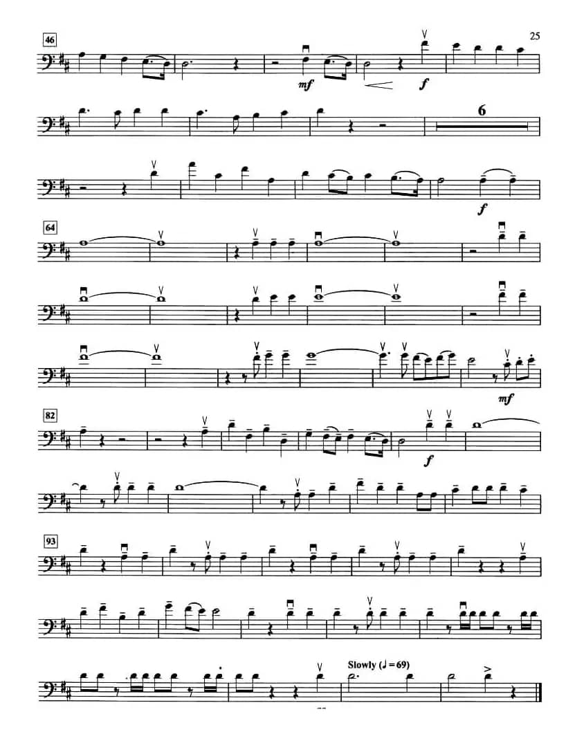 CELEBRATION MEDLEY（大提琴分谱）