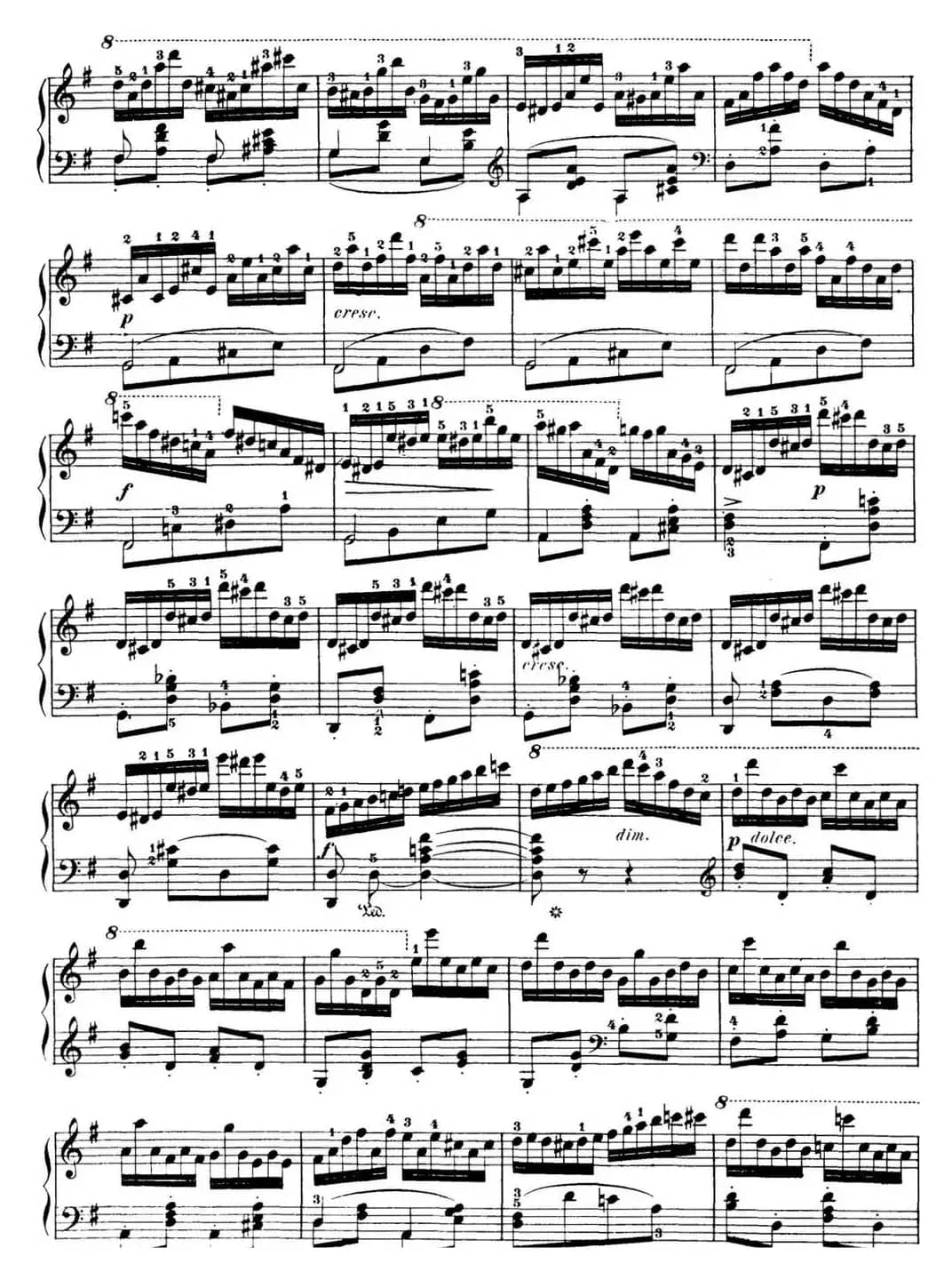 50首车尔尼Op.740钢琴手指灵巧技术练习曲（NO.44）