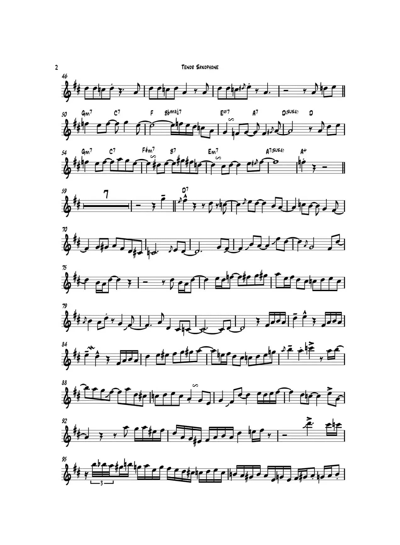 Sax-o-Loco（次中音萨克斯）