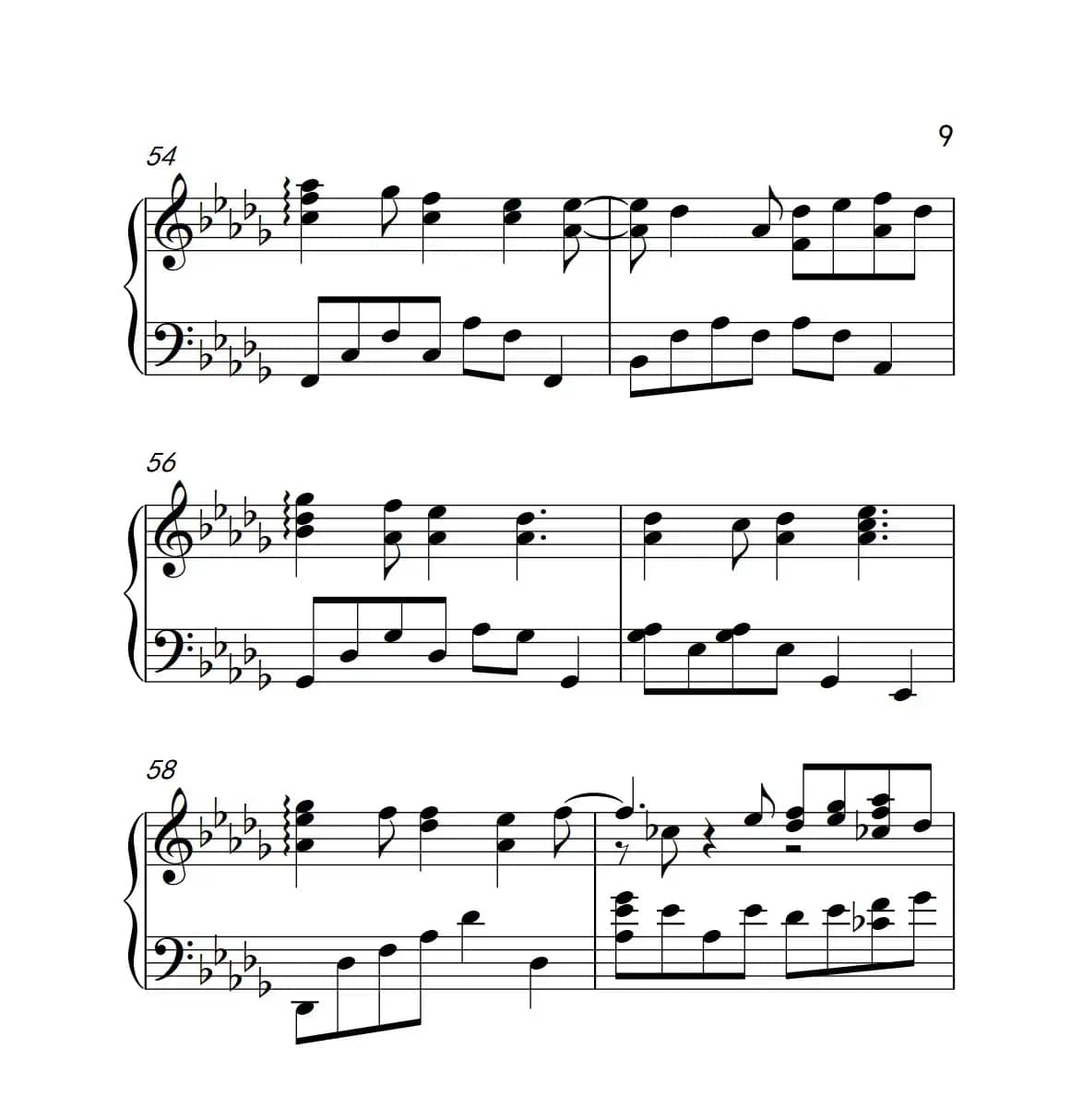 你不知道的事（《弹吧音教》制谱版）