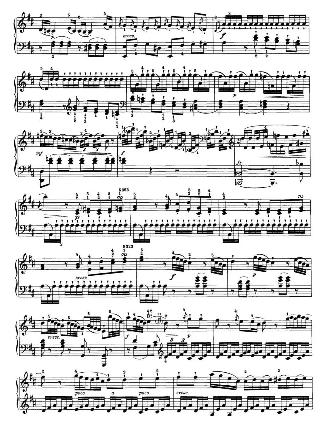 海顿 钢琴奏鸣曲 Hob XVI 19 Divertimento D major