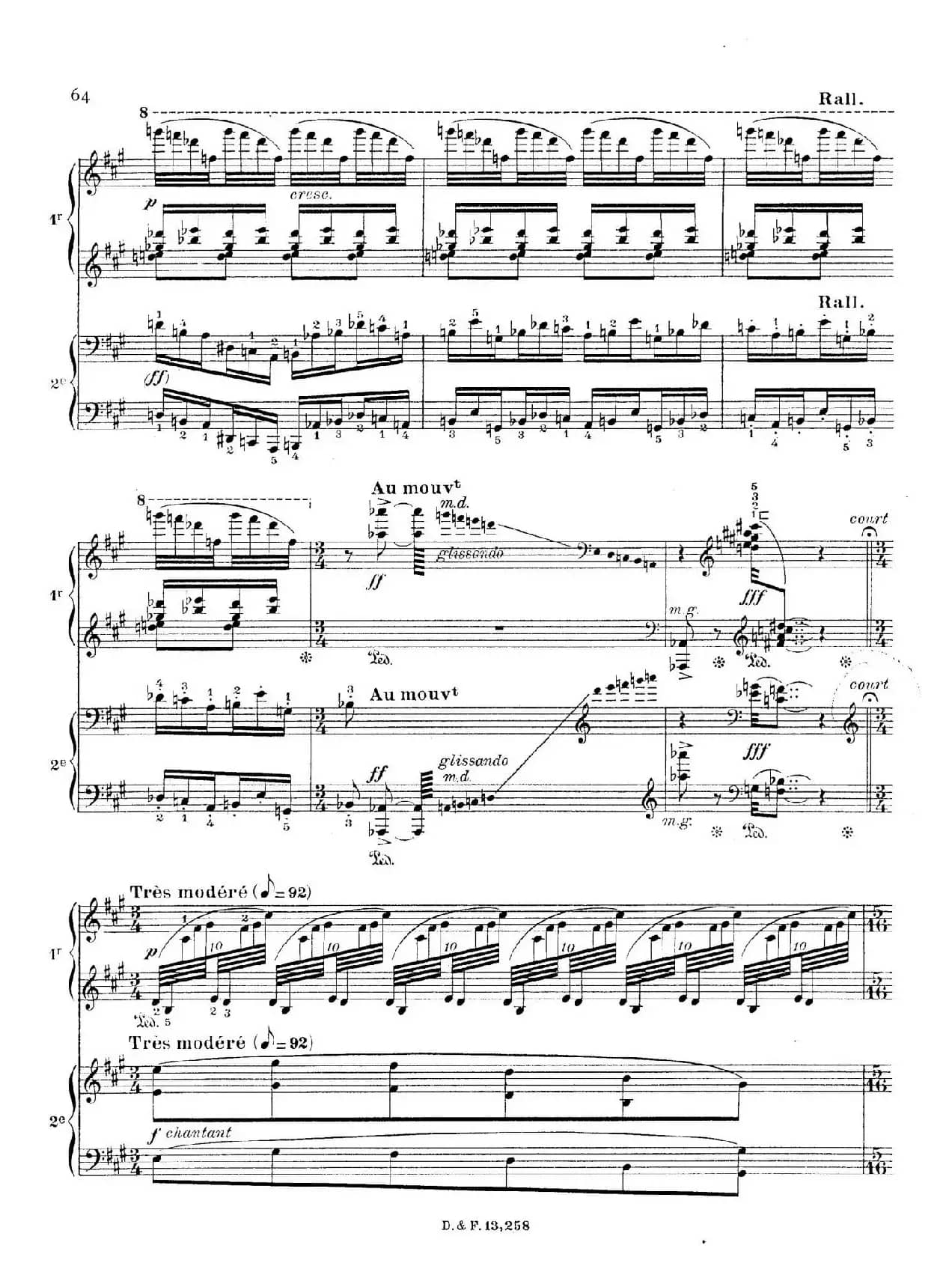 Visions de l'Amen（阿门的幻想·双钢琴·Ⅴ）