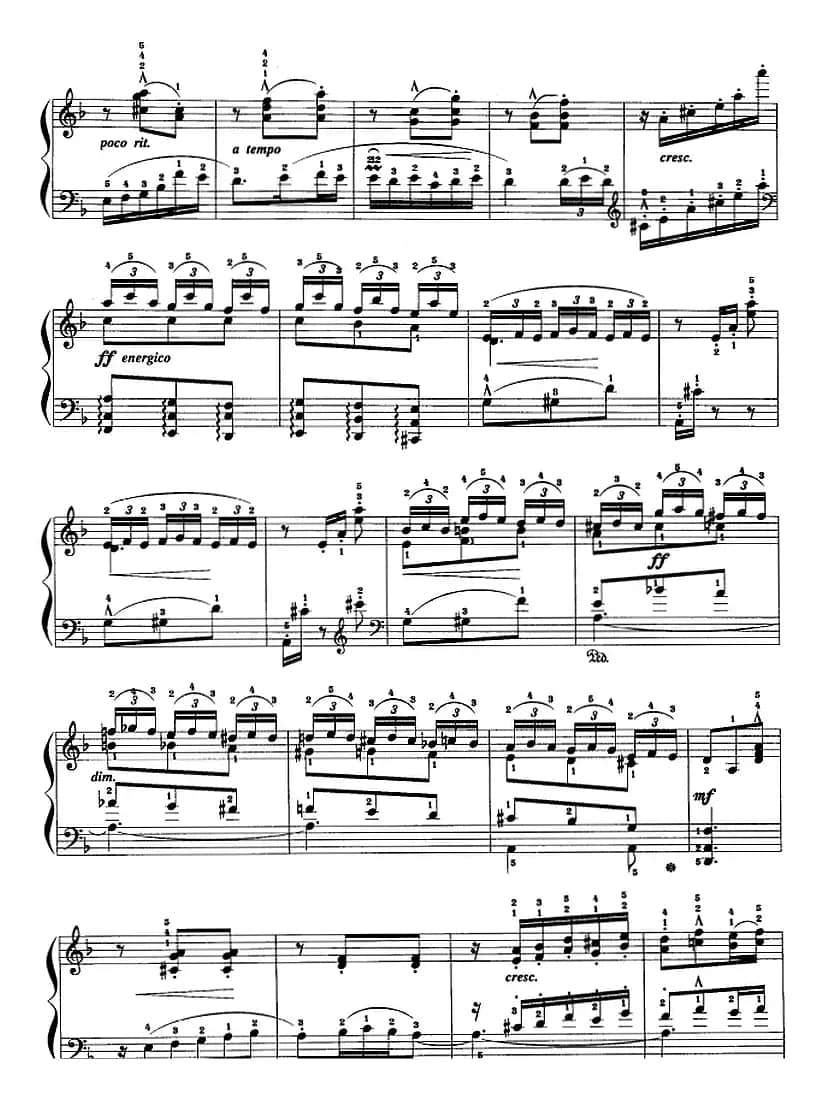 现代钢琴曲：28、东方