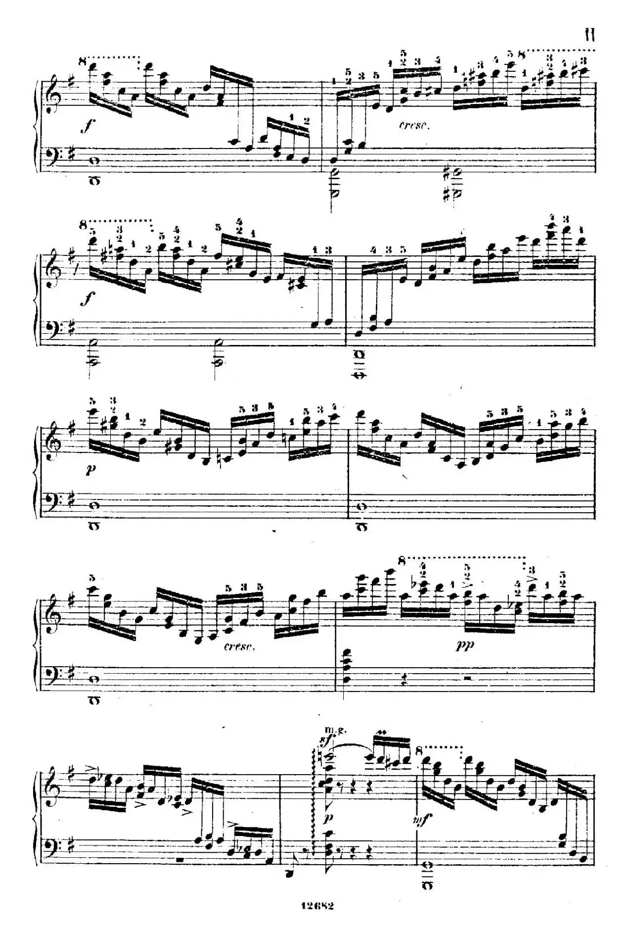 Douze Etudes de Salon Op.5（12首沙龙练习曲·2）