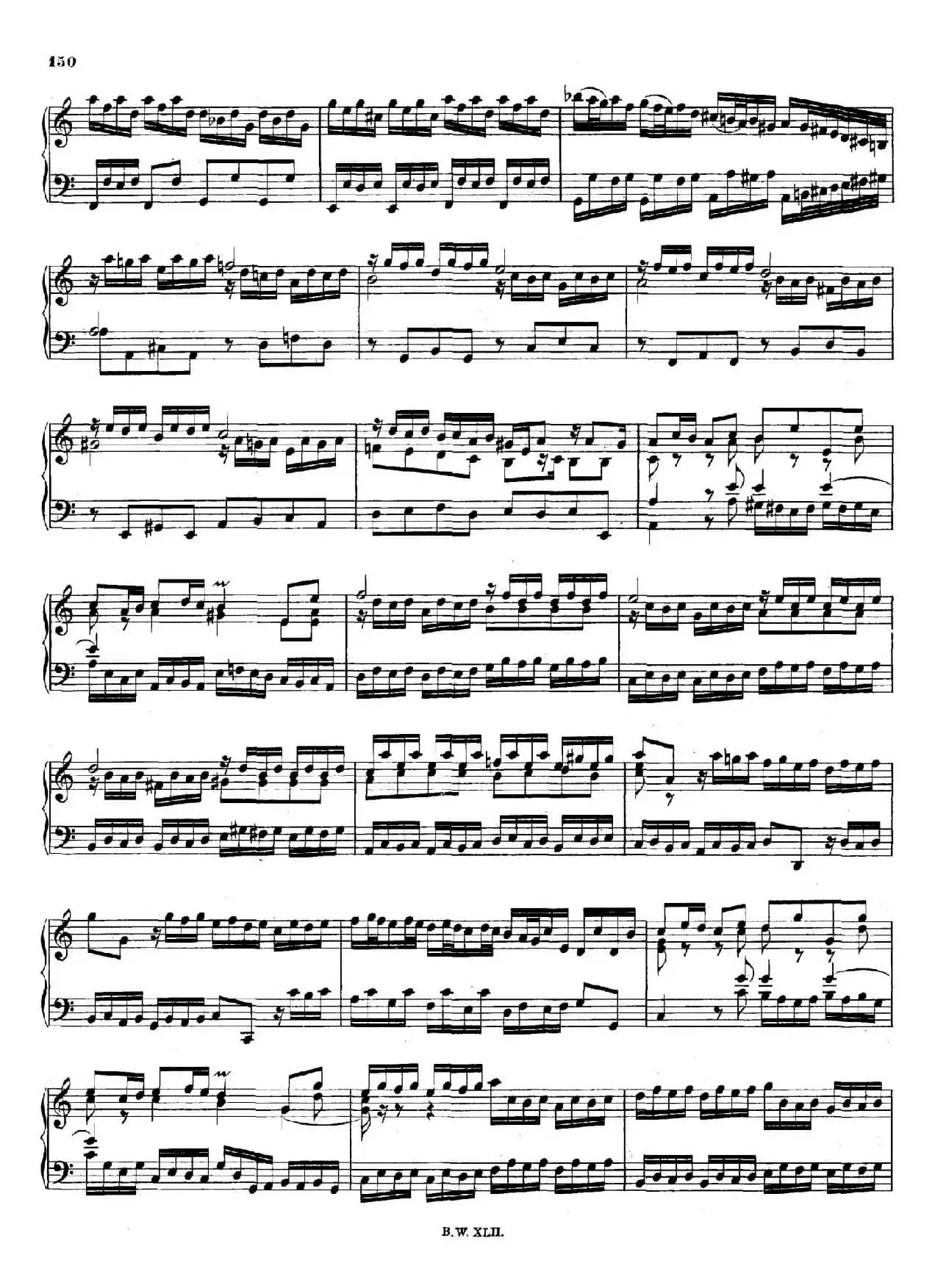 16 Concertos BWV 972-987(十六首为独奏古钢琴而作的协奏曲)(P91——100)