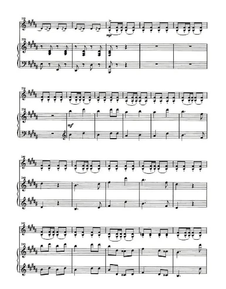 乡土情（小提琴+钢琴伴奏）