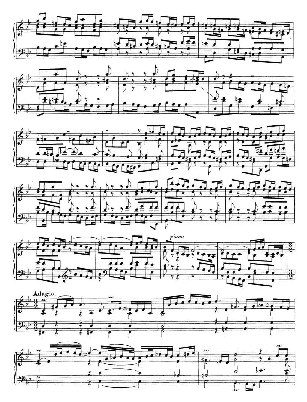 Toccata BWV 915(7首托卡塔·No.6 g小调)