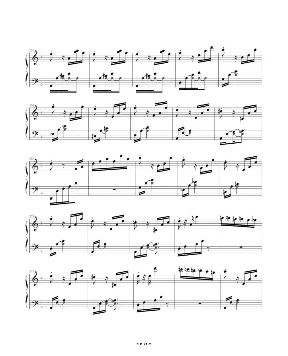 暴风雨（Beethoven's Sonata NO.17 Mov.3 ）