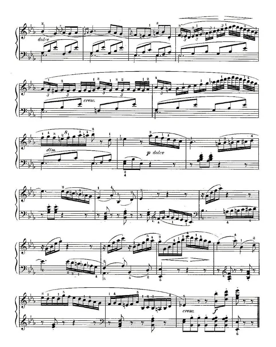 贝多芬钢琴小品（Bagatelles）（Op.33 之1）