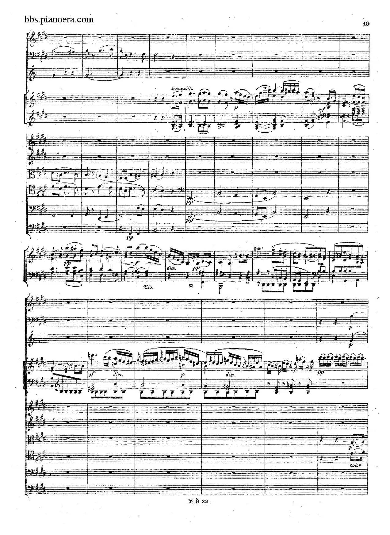 Piano Concerto No.1 in g Minor Op.25（g小调第一钢琴协奏曲·总谱）