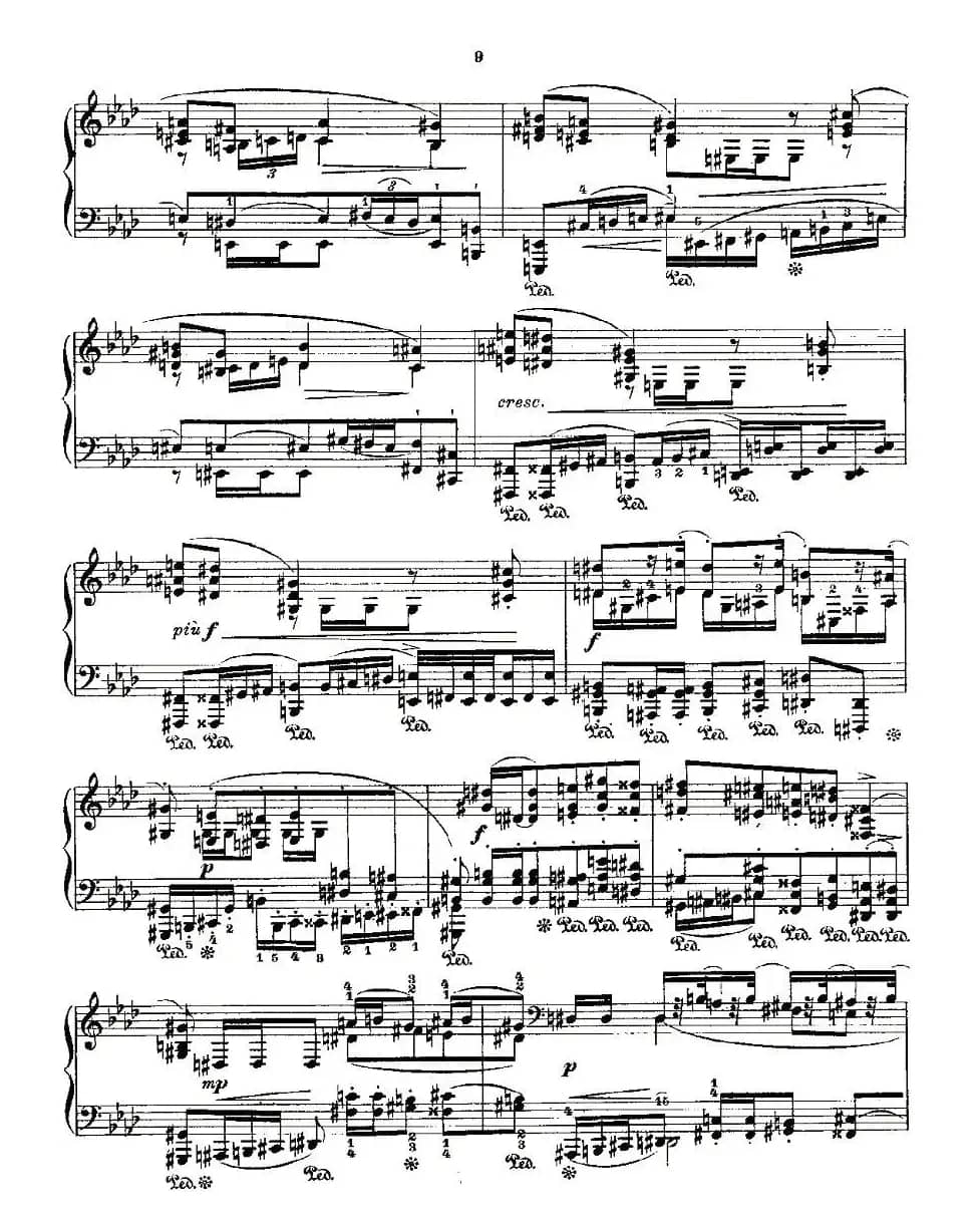 肖邦《练习曲》Fr.Chopin Op.25 No4-2