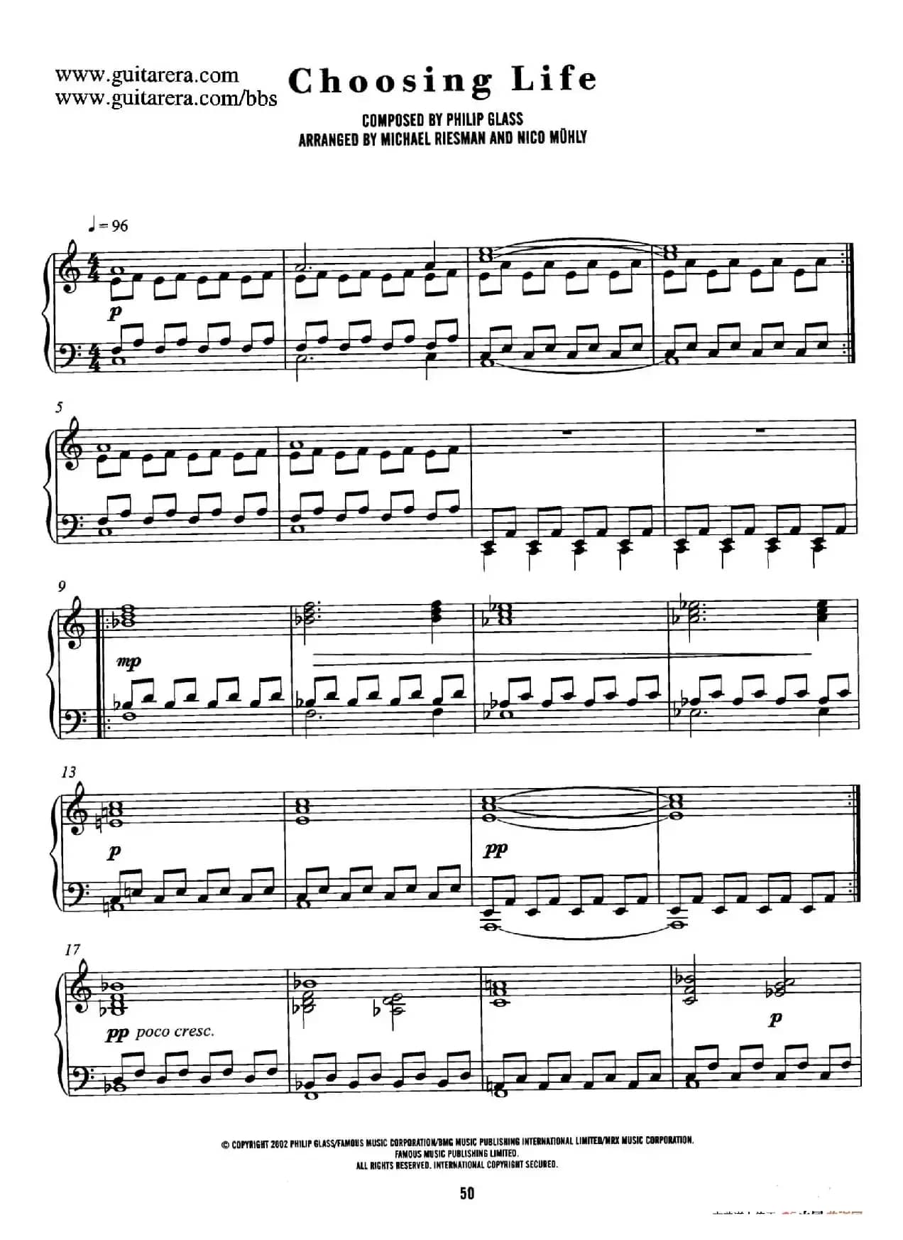 电影《时时刻刻》配乐 10. 选择 Choosing Life 