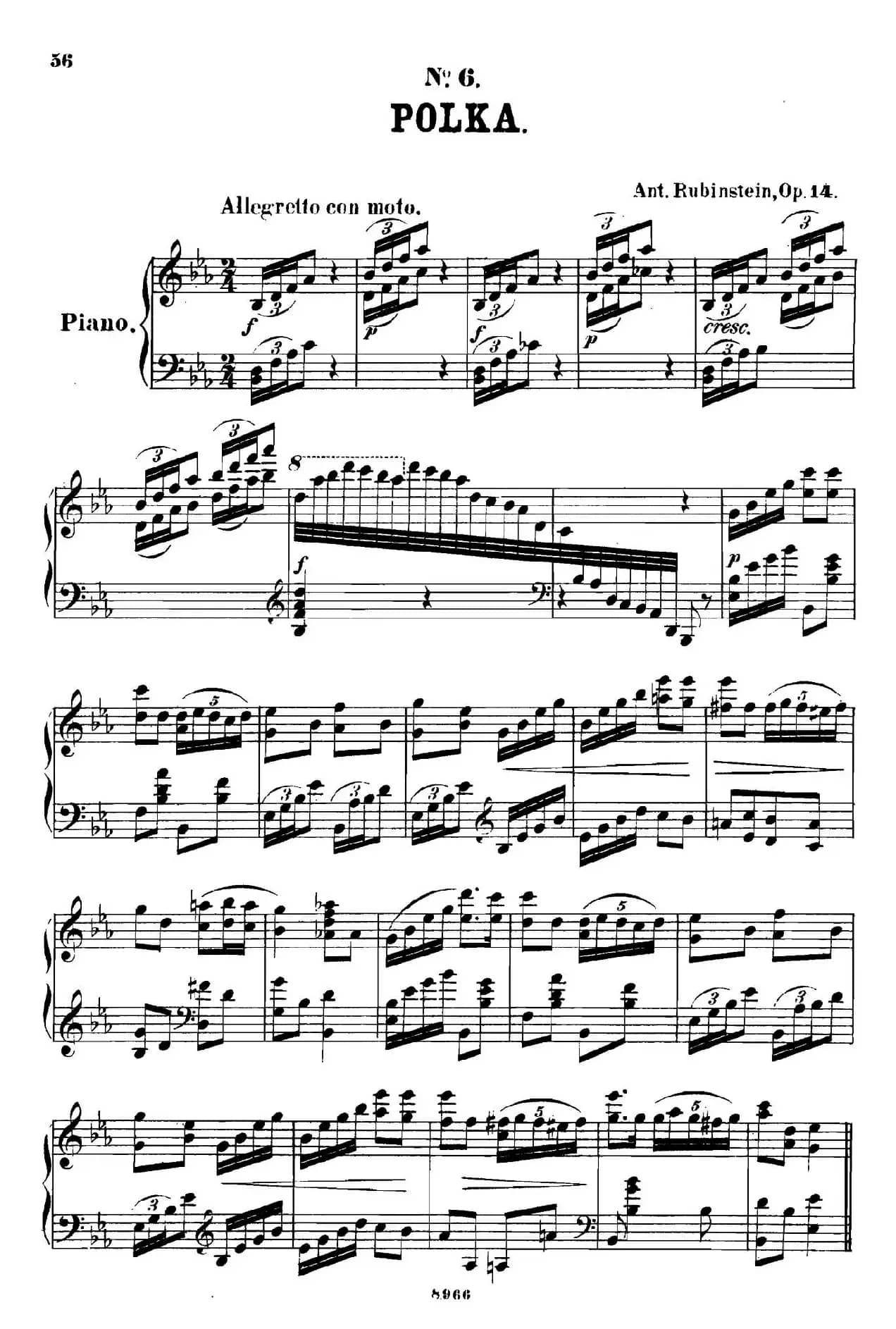 舞会 Le Bal Op.14（No.6）